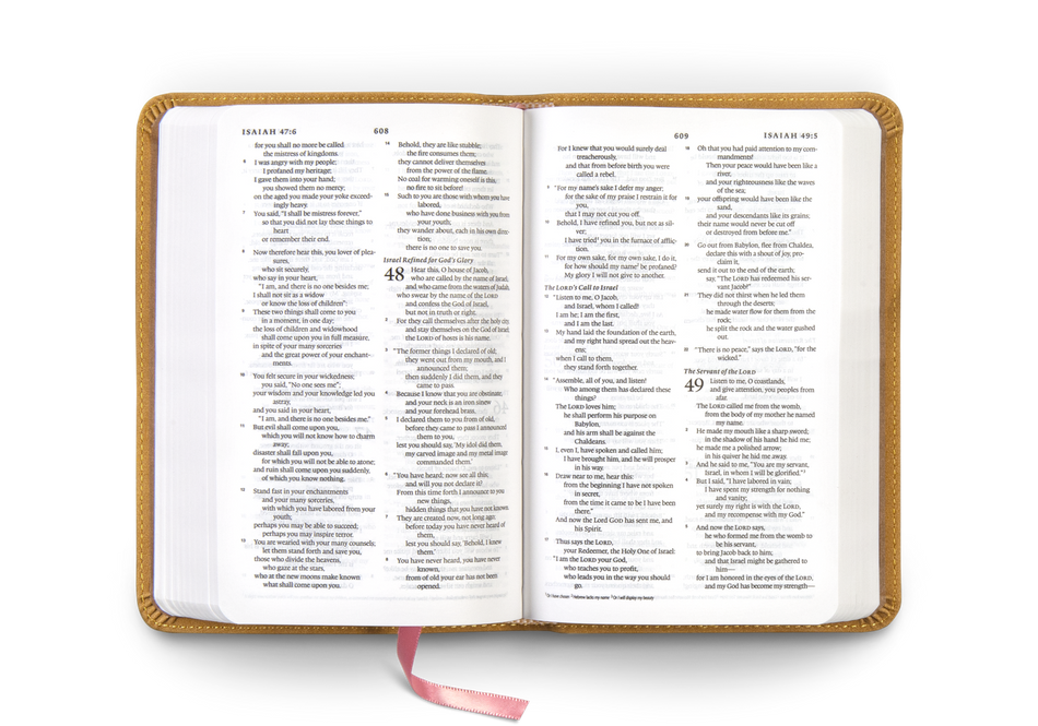 ESV Compact Bible – Leather (9798874907532) by Crossway, product view 2