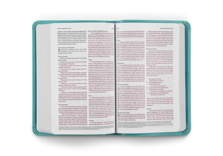 ESV Value Compact Bible, Red Letter by Crossway, product view 2