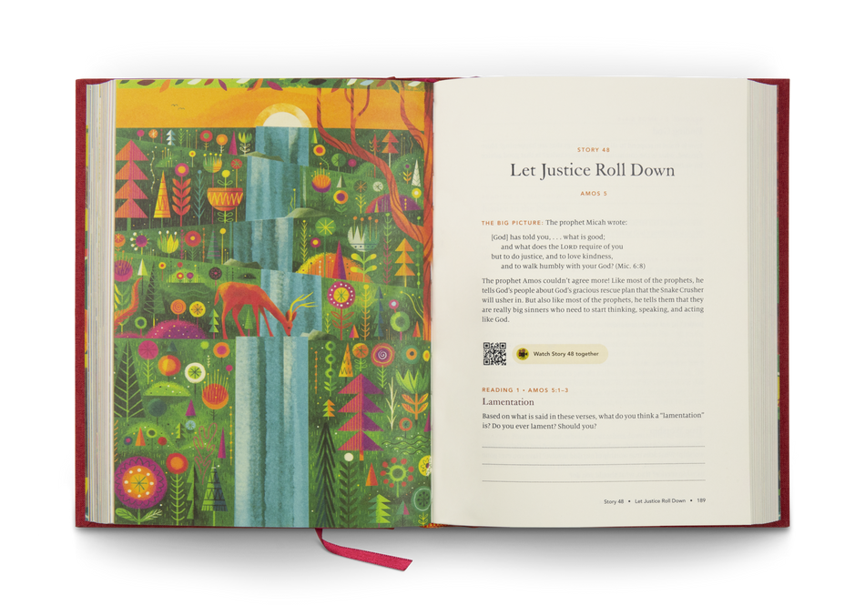 The Biggest Story Family Devotional by Crossway, product view 2