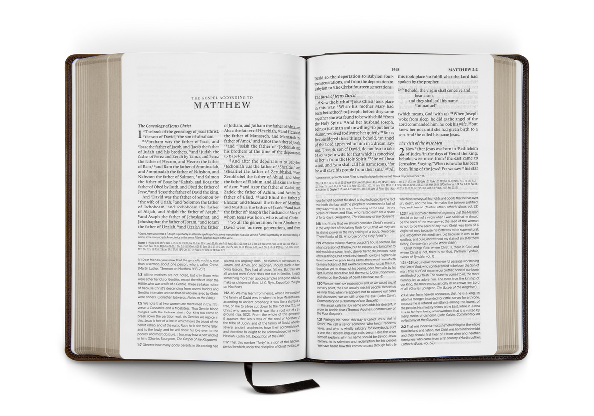 ESV Church History Study Bible: Voices from the Past, Wisdom for the Present Hardcover by Crossway, product view 5