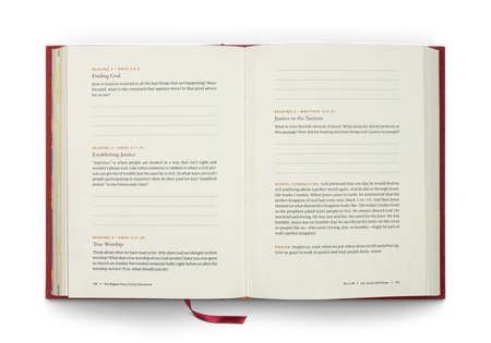 The Biggest Story Family Devotional by Crossway, product view 3