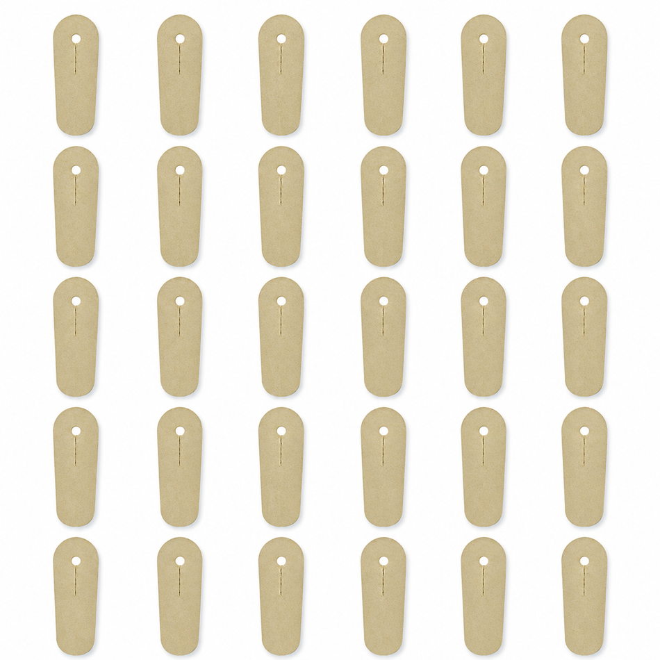 Leather Tabs for Indoor Pole Hem Flags | Single, Pair, or Bulk 30 Pack