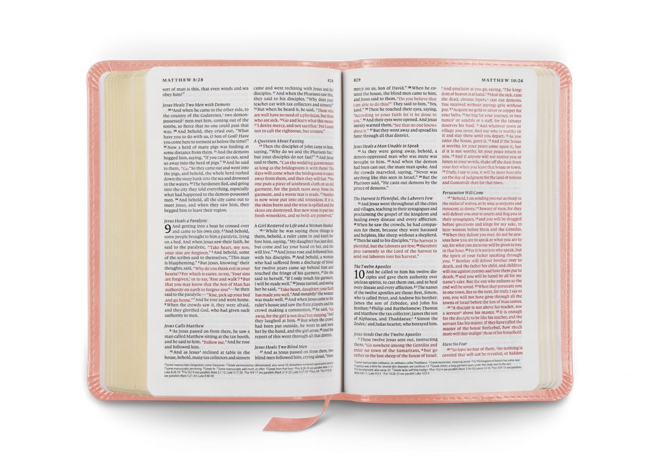 ESV Compact Bible, Red Letter by Crossway, product view 2