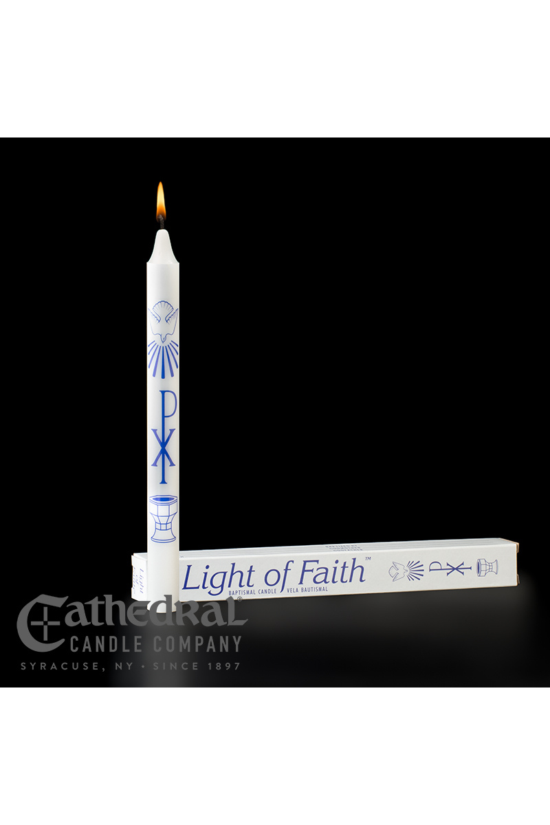 Light of Faith Baptismal Candles by Anchor Christian Distributors
