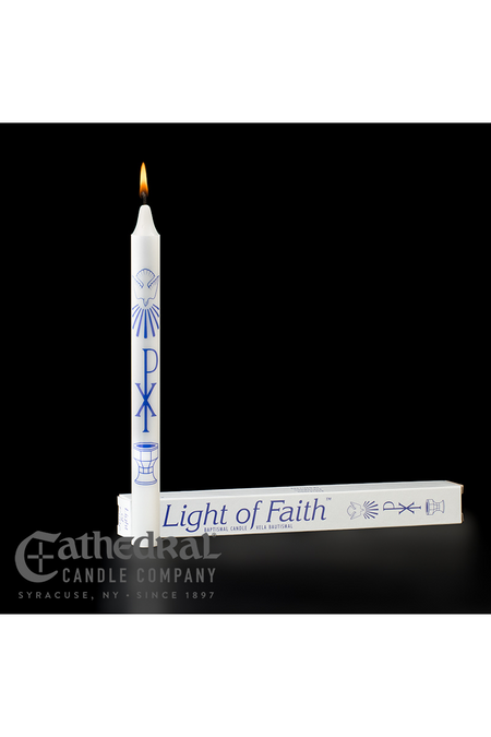 Light of Faith Baptismal Candles by Anchor Christian Distributors