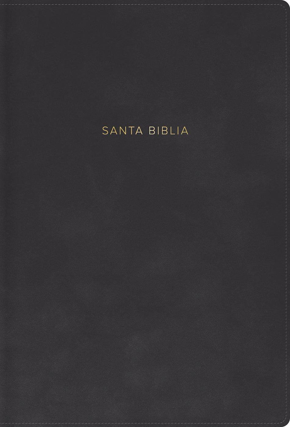 1960 Biblia letra supergigante, (RVR ) negro, símil piel by Broadman and Holman