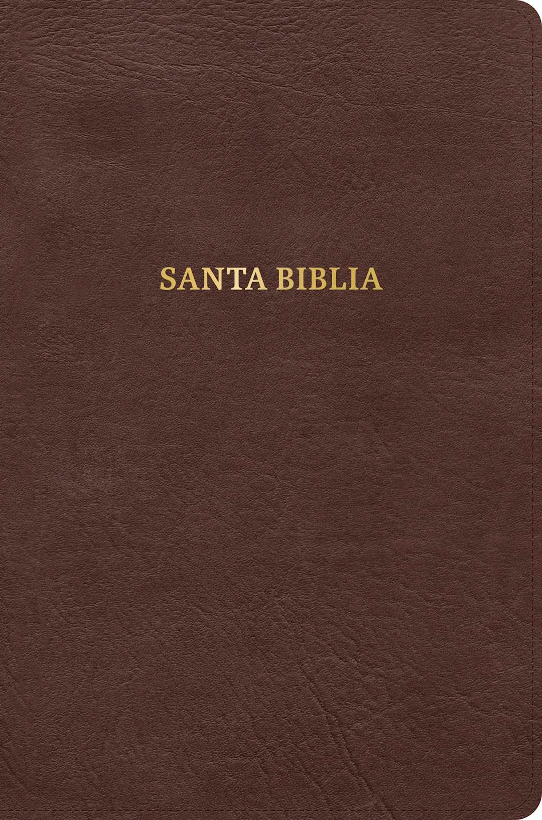 1960 Biblia Gracia, (RVR ) café, símil piel by Broadman and Holman