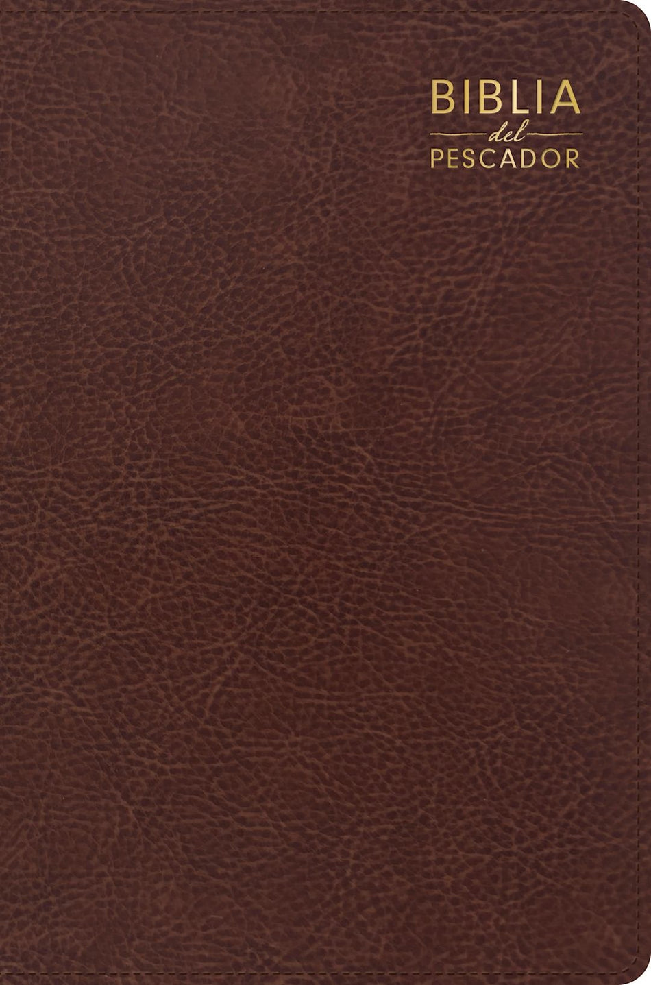 1960 Biblia del Pescador (RVR ) letra grande, café, símil piel by Broadman and Holman