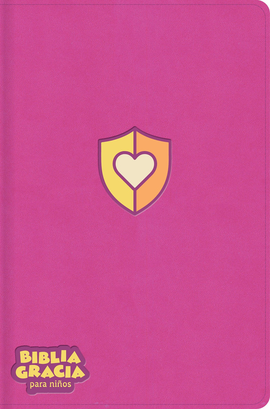 1960 Biblia gracia para niños (RVR ) rosa, símil piel by Broadman and Holman