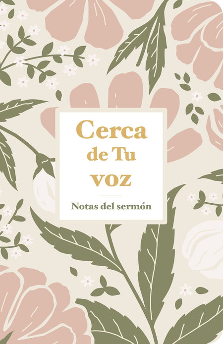 Cerca de Tu voz: Notas del sermón by Broadman and Holman