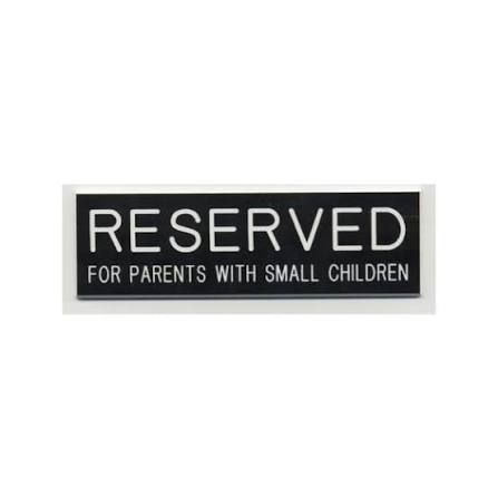 Permanent Attached Reserve Sign- Cell Phone Sign