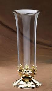 Emkay 14-Day Sanctuary Lamp | Clear Globe with Gold-Tone Base