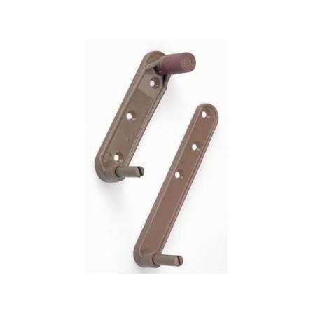 Pew Kneeler Bracket(4-1/4Center) With Rubber Stop