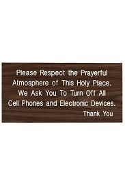 Permanent Attached Reserve Sign- Cell Phone Sign