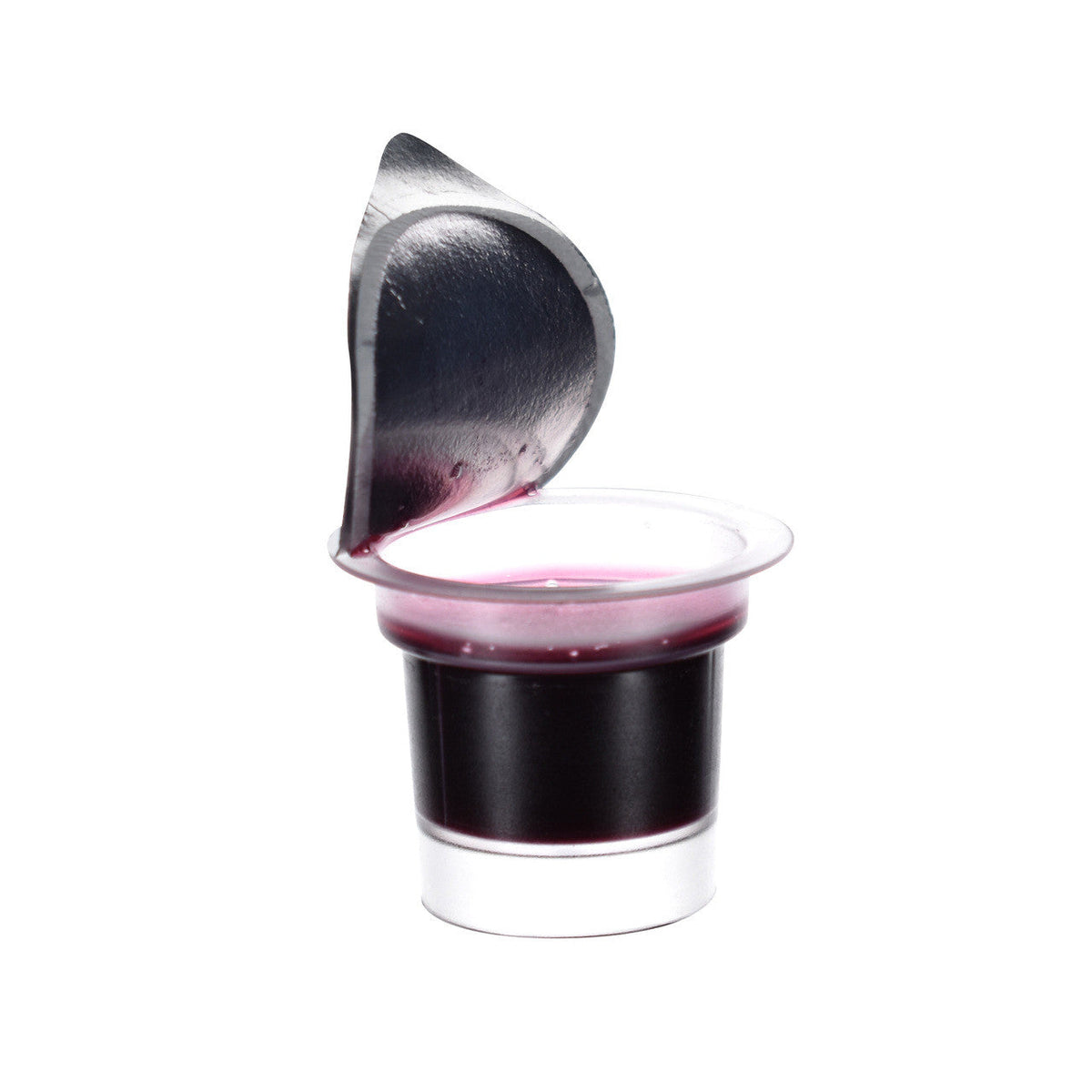 Close-up of Simply Communion prefilled juice and bread cup