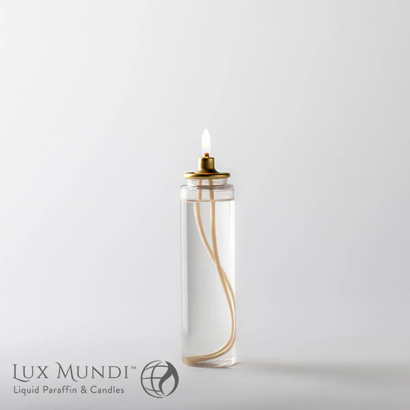 Disposable Oil Burning Candle | 25 Hour | 5-1/4" tall x 1-3/8" diameter