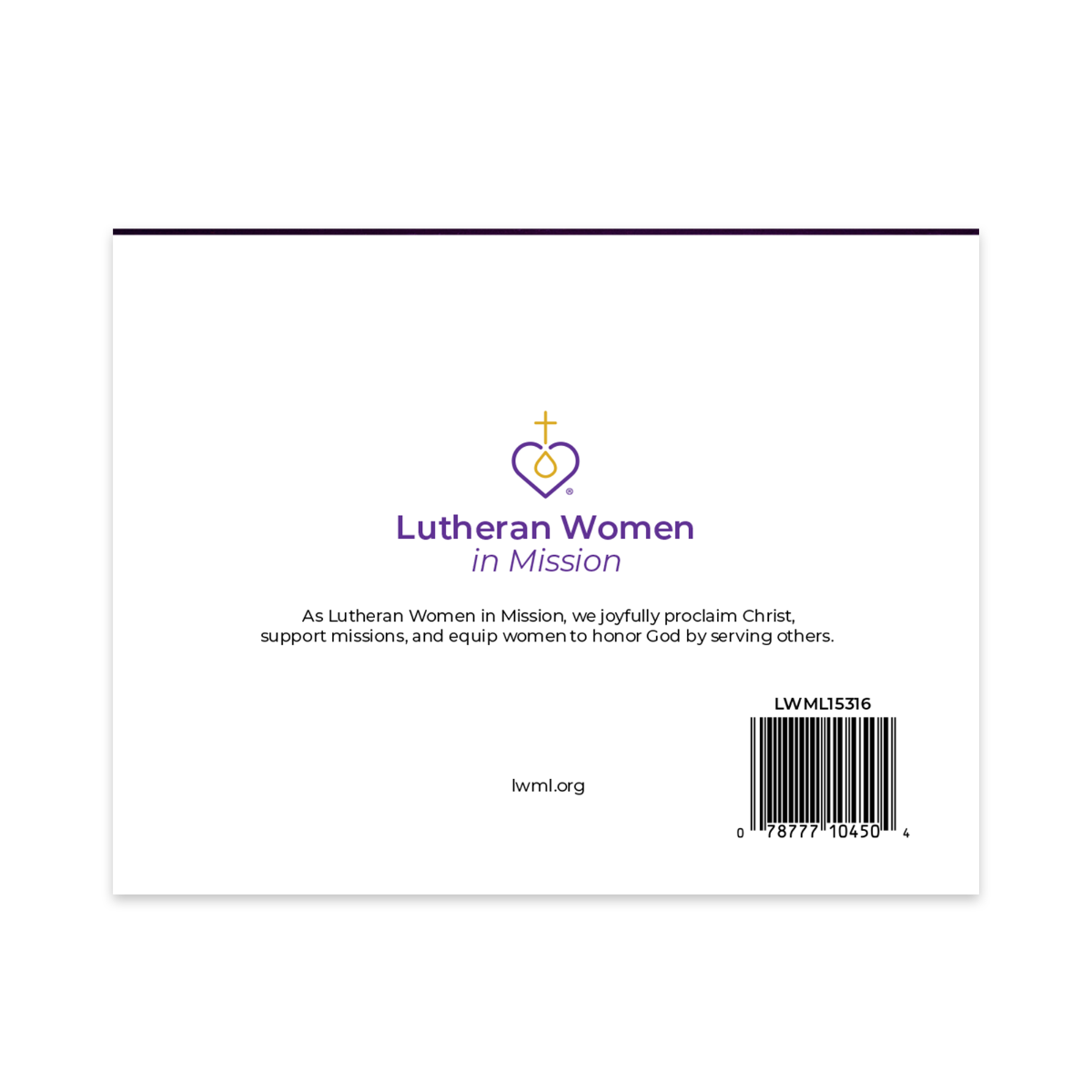 Thank You Notecard (Pack of 6) by Concordia Publishing House, product view 2