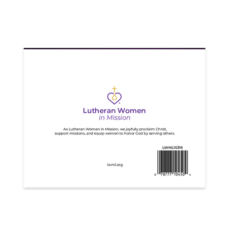 Thank You Notecard (Pack of 6) by Concordia Publishing House, product view 2