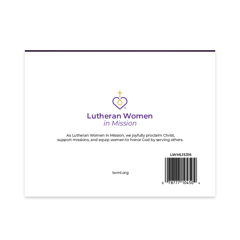 Thank You Notecard (Pack of 6) by Concordia Publishing House, product view 2