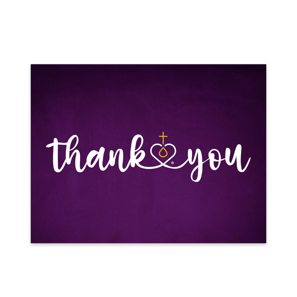Thank You Notecard (Pack of 6)
