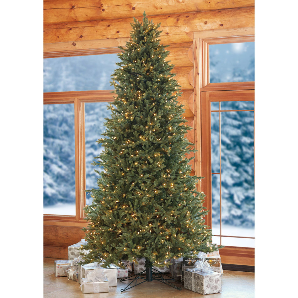9' Pre-Lit LED Tree Surebright EZ Connect Color Changing Option