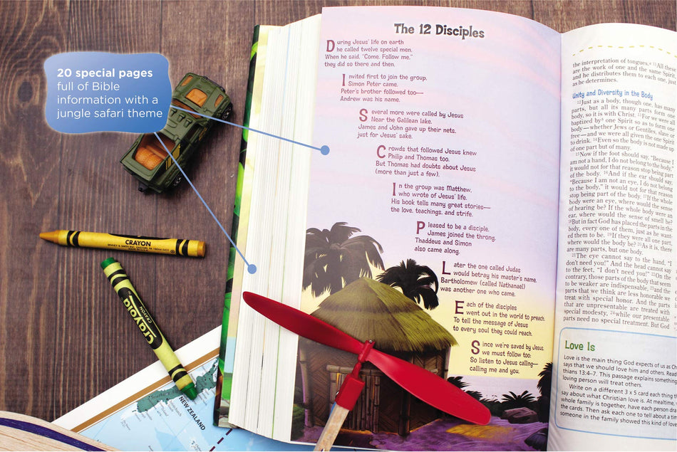 NIV, Adventure Bible, Full Color Interior – Softcover by HarperCollins, product view 2