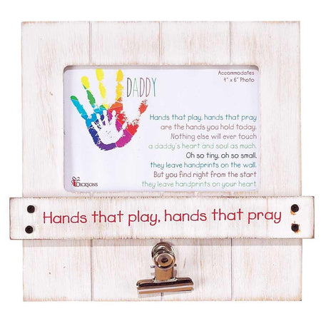 Wall Decor Daddy; Hands That Play & Pray by Dicksons