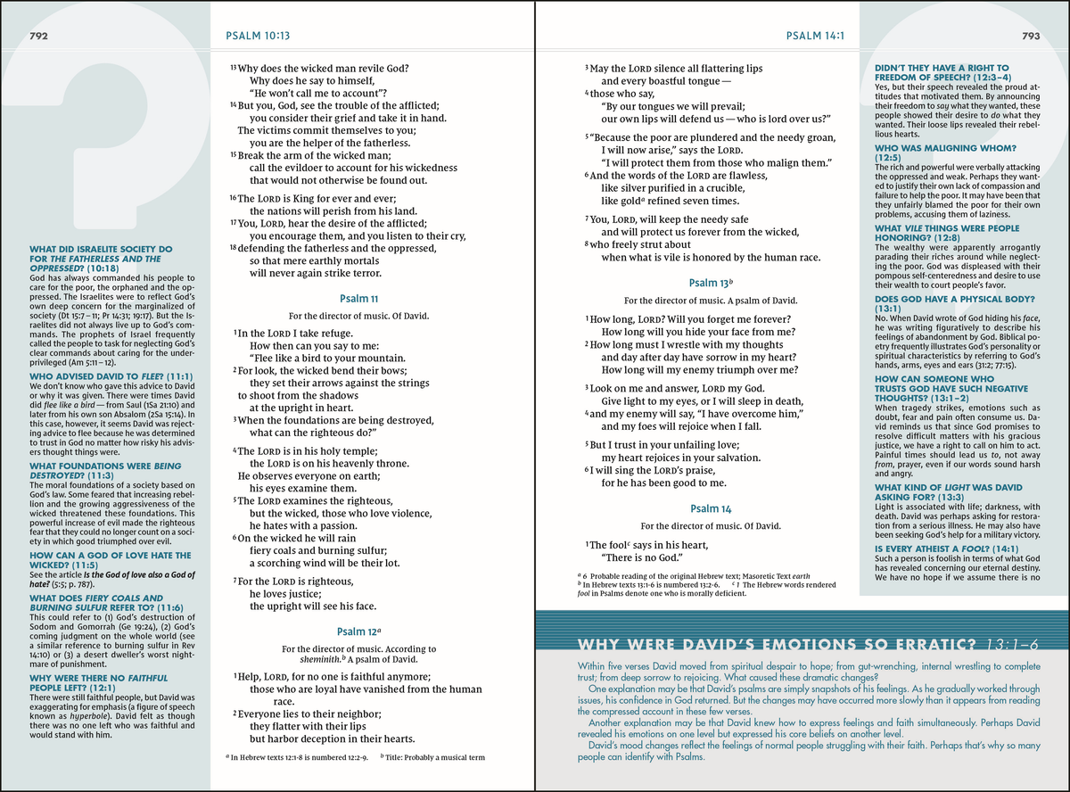 NIV, Quest Study Bible, Comfort Print: The Only Q and A Study Bible – Leathersoft™, Brown by HarperCollins, product view 10
