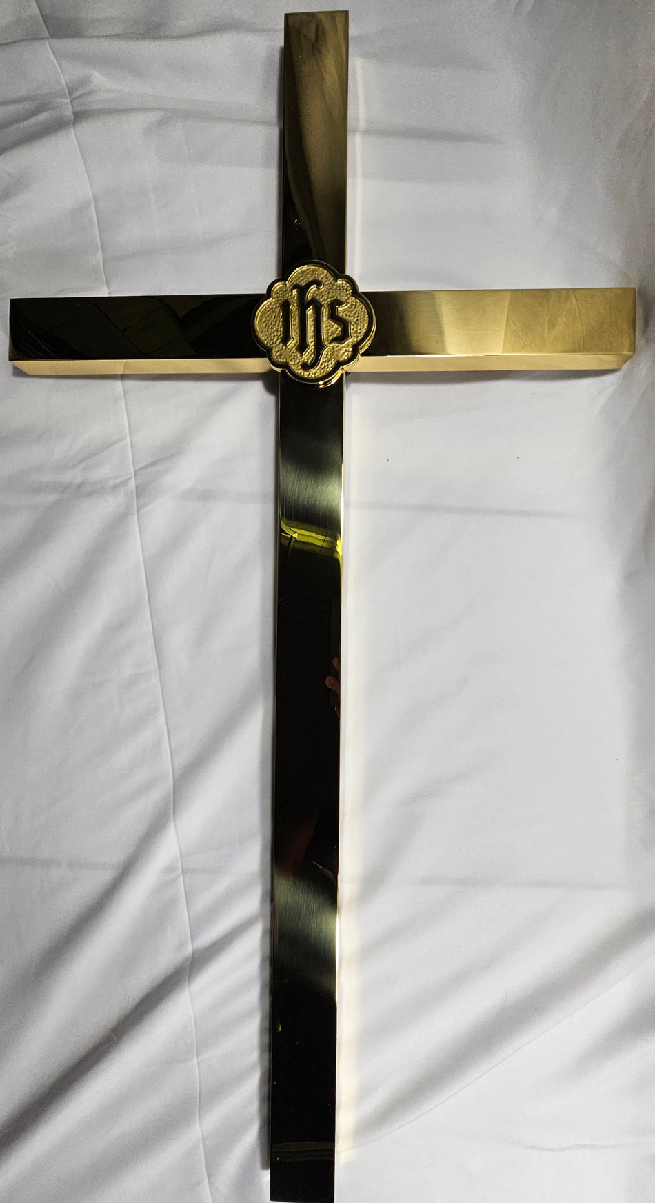 Beautiful Traditional Brass Hanging Cross