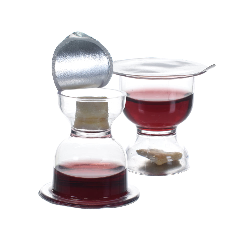 Sacramental Wine & Gluten Free Bread Chalice Pack of 200