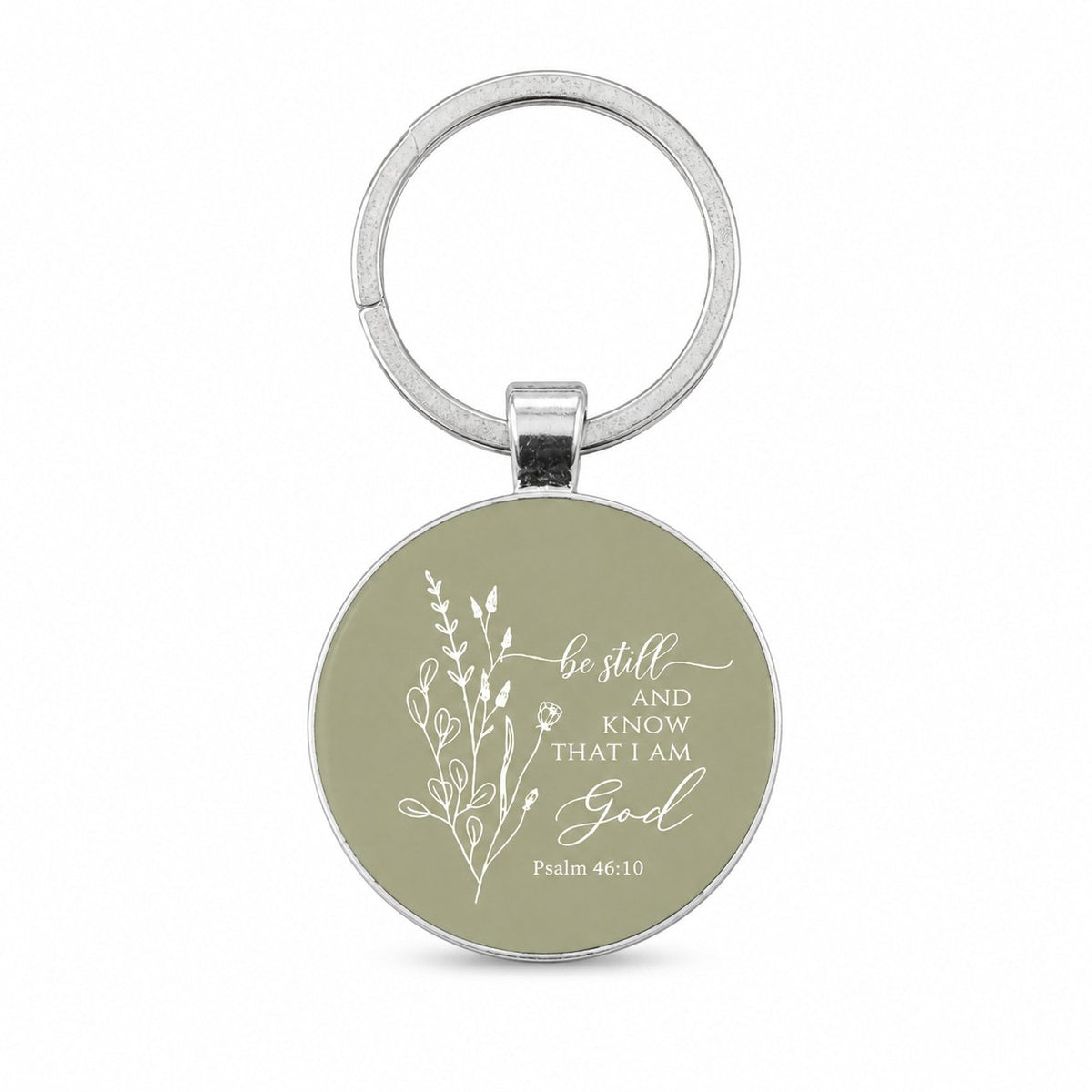 Psalm 46:10 Keychain - Pack of 3