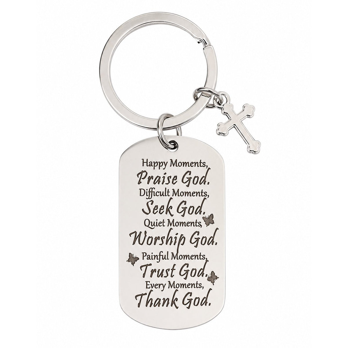 Thank God Keychain - Pack of 3