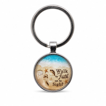 Walk by Faith Keychain - Pack of 3