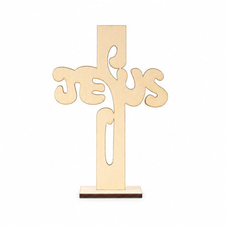 Jesus Cross Craft Pieces - Pack of 6