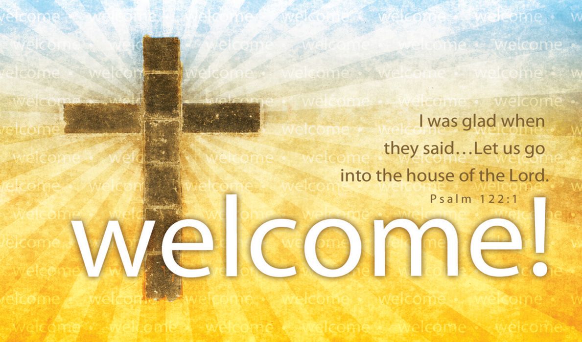 Pew Card - Welcome! (Pack of 50) by Anchor Christian Distributors