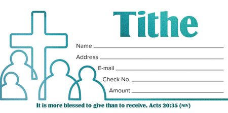 Value Offering Envelope—Tithe; Acts 20:25 (NIV)—Pkg 100—Offering Envelopes by Anchor Christian Distributors