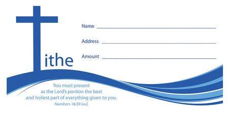 (pkg 100) Value Offering Envelope - Tithe - You Must Present as The Lord's Portion by Anchor Christian Distributors