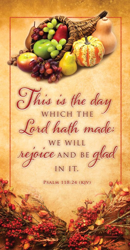 Thanksgiving – This Is the Day – Ps 118:24 (KJV) – Pkg 100 – Offering Envelope by Anchor Christian Distributors