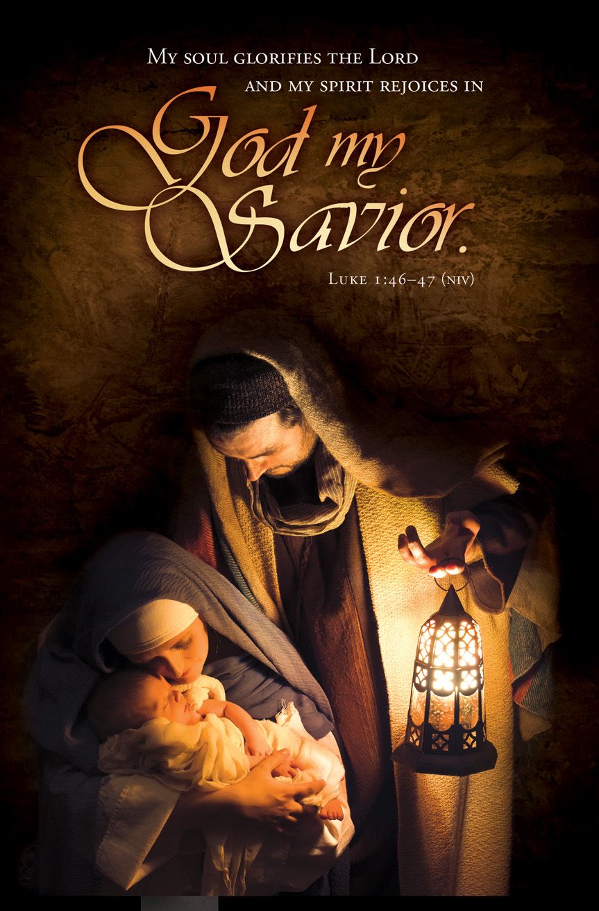 Christmas – My Soul Glorifies the Lord – Luke 1:46–47 (NIV) ¬– Pkg 100—Standard Bulletin by Anchor Christian Distributors