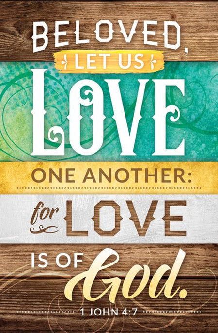 General Worship Standard Bulletin - Beloved, Let Us Love One Another by Anchor Christian Distributors