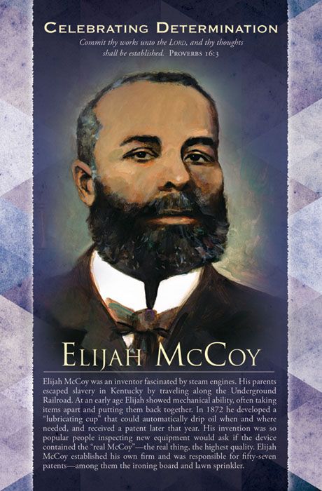Black History Standard Bulletin - Elijah McCoy by Anchor Christian Distributors